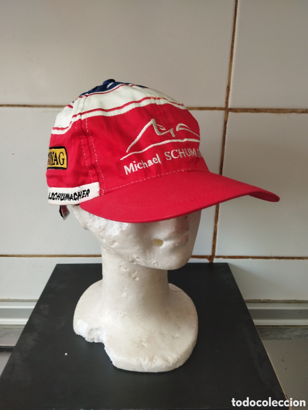 Coleccionismo deportivo: Gorra oficial Ferrari 1998, M.Schumacher - Foto 1