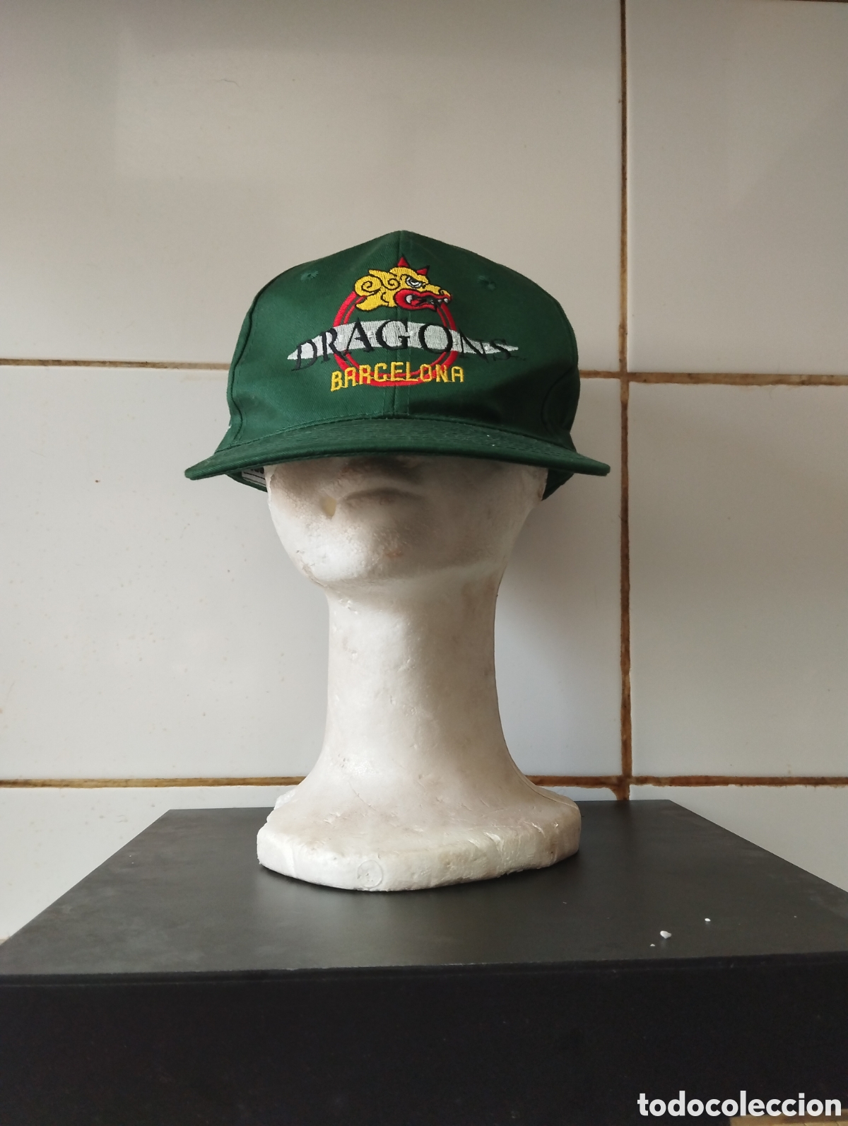 Coleccionismo deportivo: Gorra oficial De los Barcelona Dragons - Foto 6
