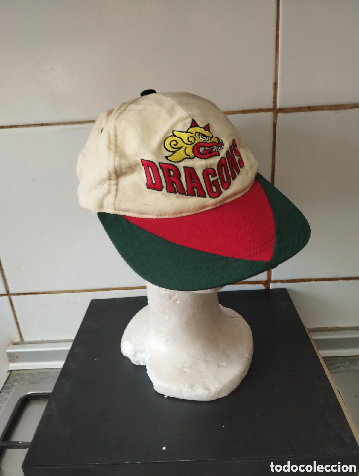 Coleccionismo deportivo: Gorra de los Barcelona Dragons 1994 - Foto 2