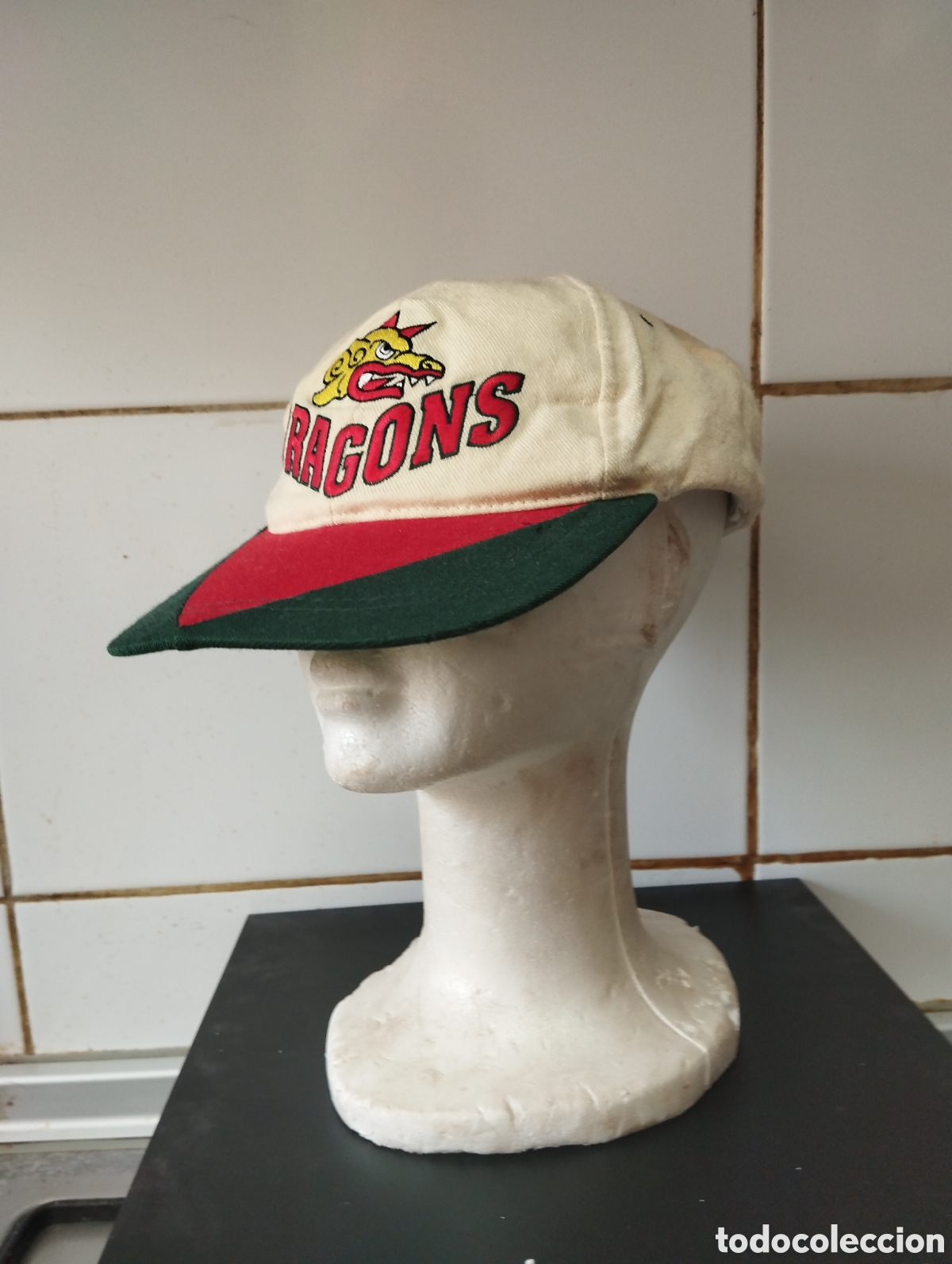 Coleccionismo deportivo: Gorra de los Barcelona Dragons 1994 - Foto 1