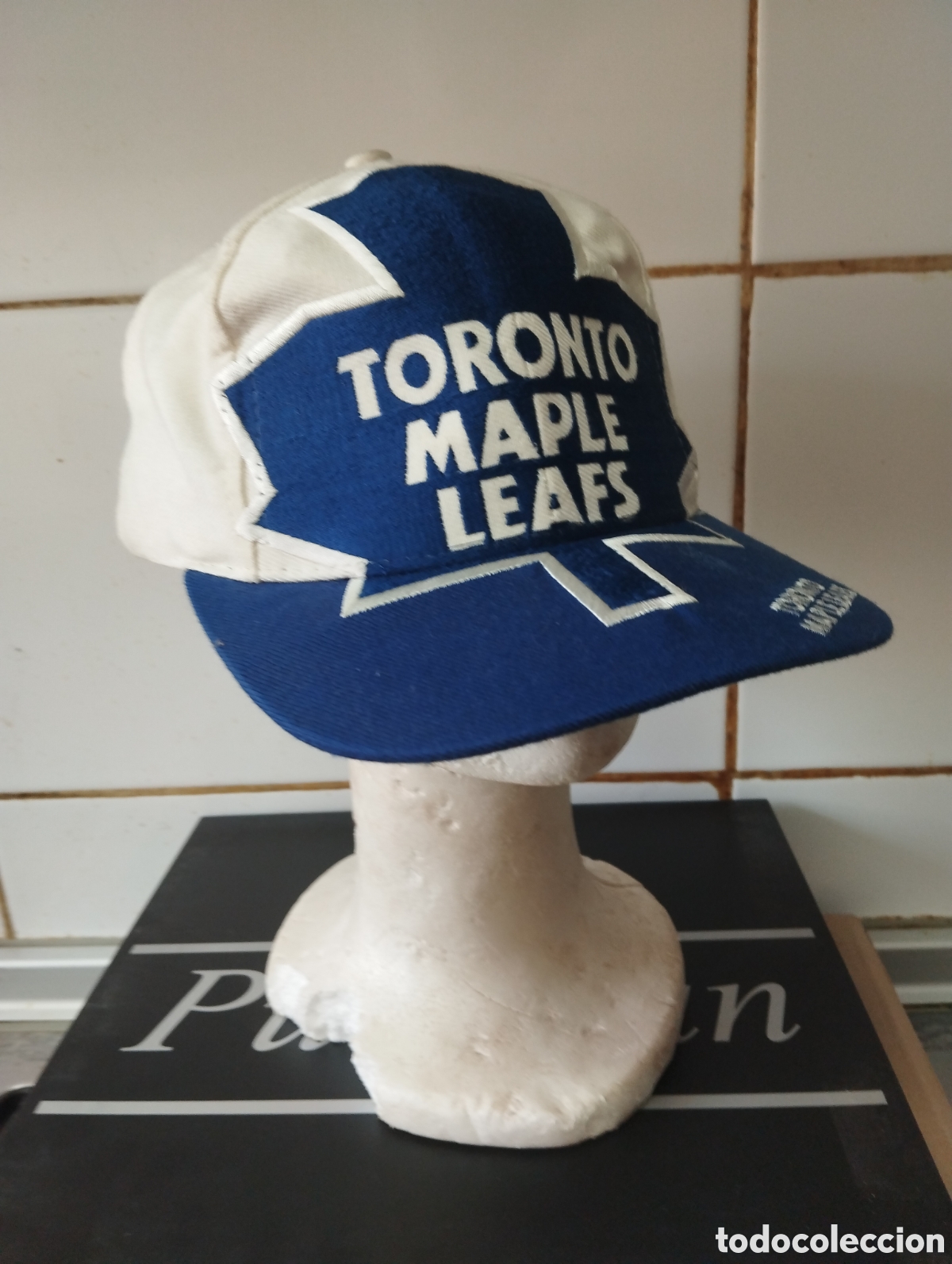 Coleccionismo deportivo: Gorra de la NHF Toronto Maple Leafs - Foto 2