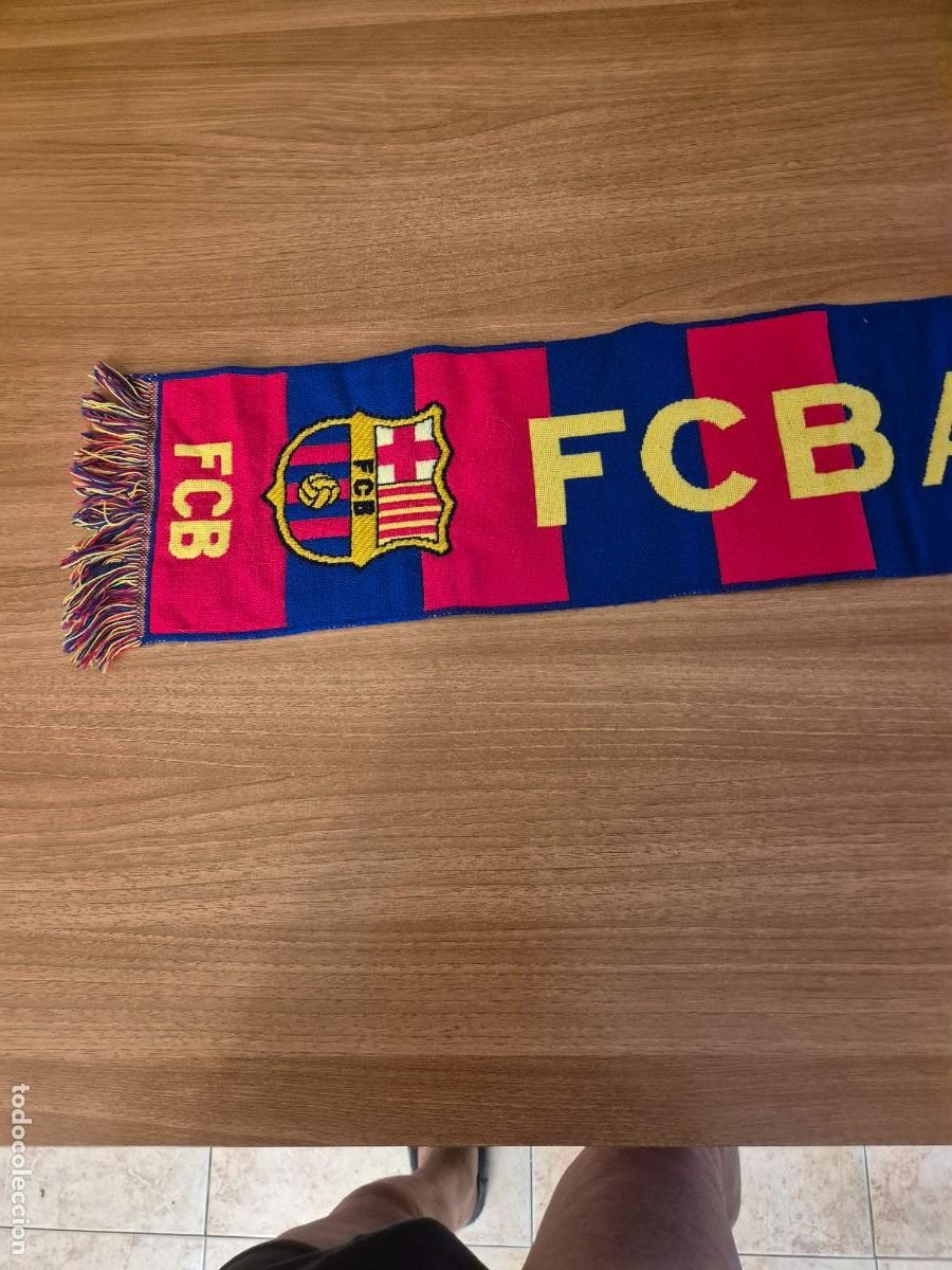 Coleccionismo deportivo: BUFANDA F. C. BNARCELONA. - Foto 2