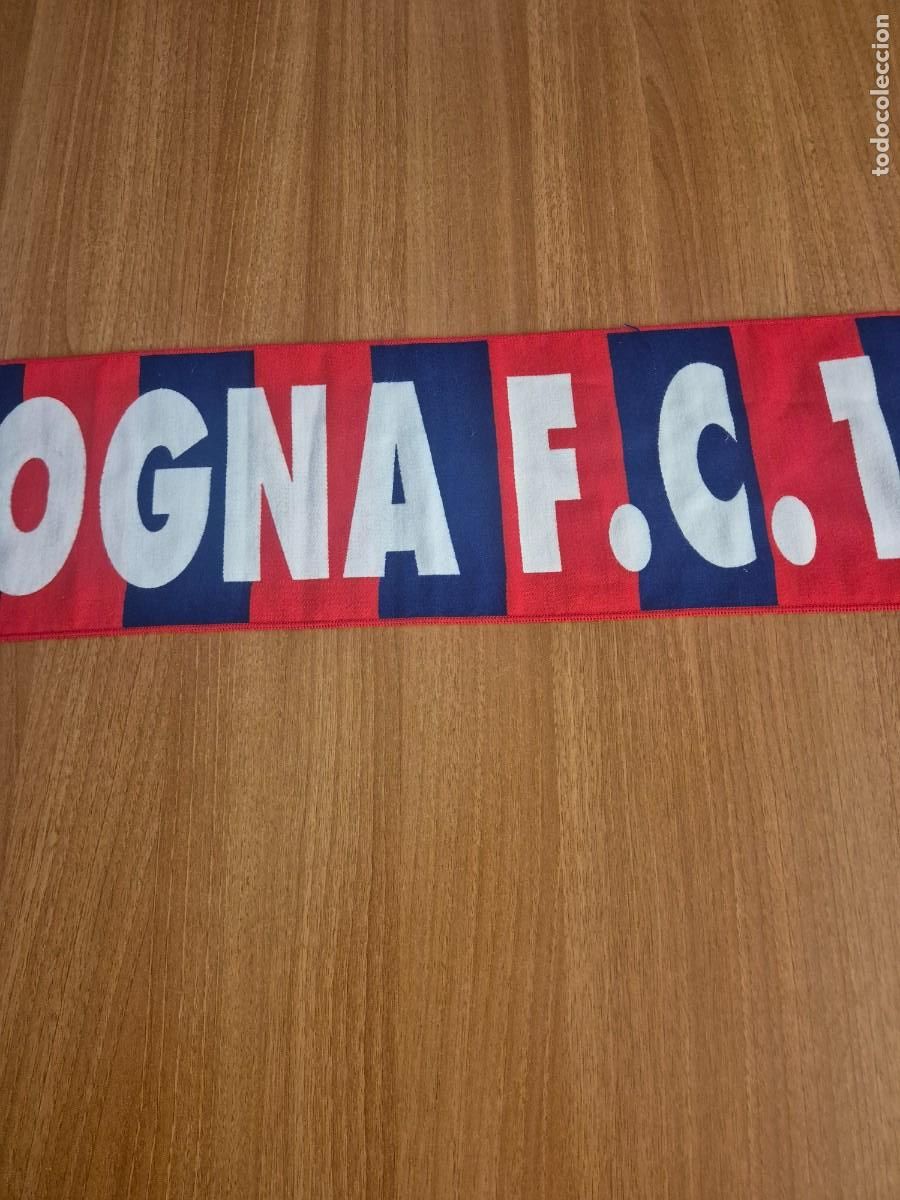 Coleccionismo deportivo: BUFANDA. BOLOGNA F. C. 1909. - Foto 3
