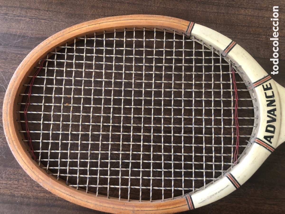 Coleccionismo deportivo: 2 Raquetas tenis Advance madera - Foto 2