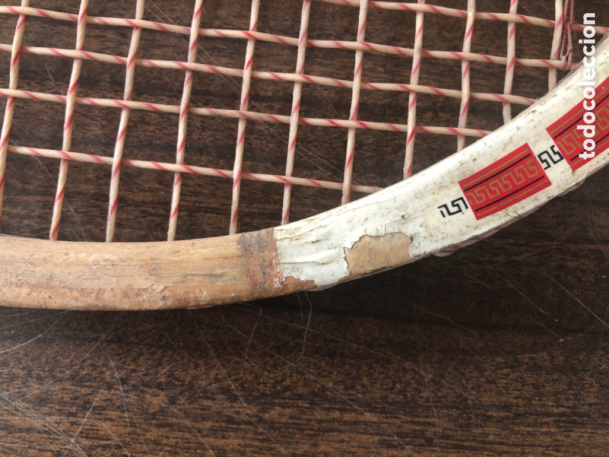 Coleccionismo deportivo: 2 Raquetas tenis Advance madera - Foto 9
