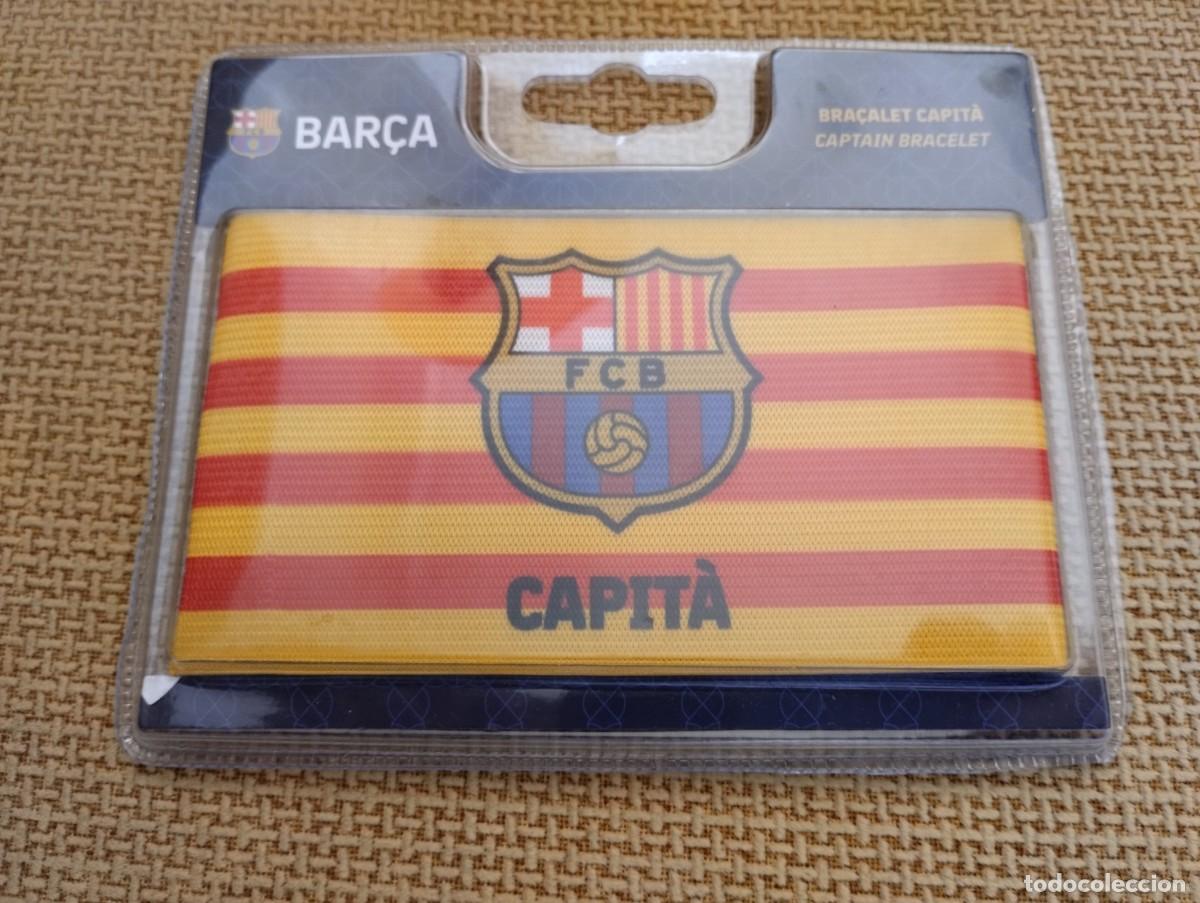Coleccionismo deportivo: Brazalete Capitan F.C.Barcelona - Foto 1