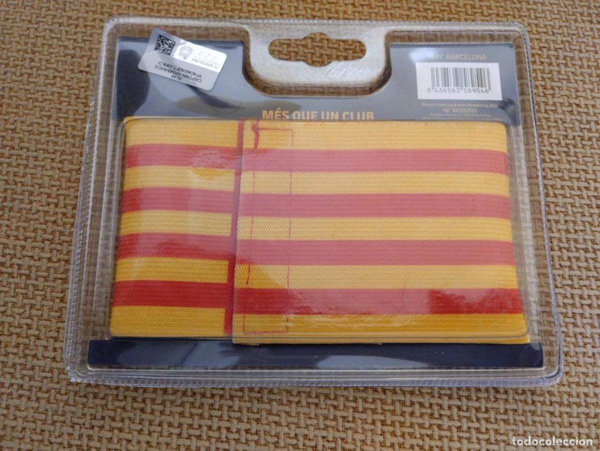 Coleccionismo deportivo: Brazalete Capitan F.C.Barcelona - Foto 2