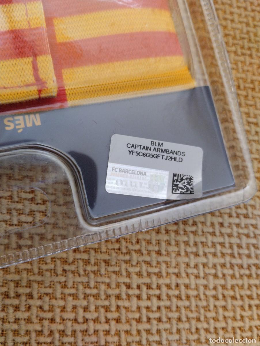 Coleccionismo deportivo: Brazalete Capitan F.C.Barcelona - Foto 3