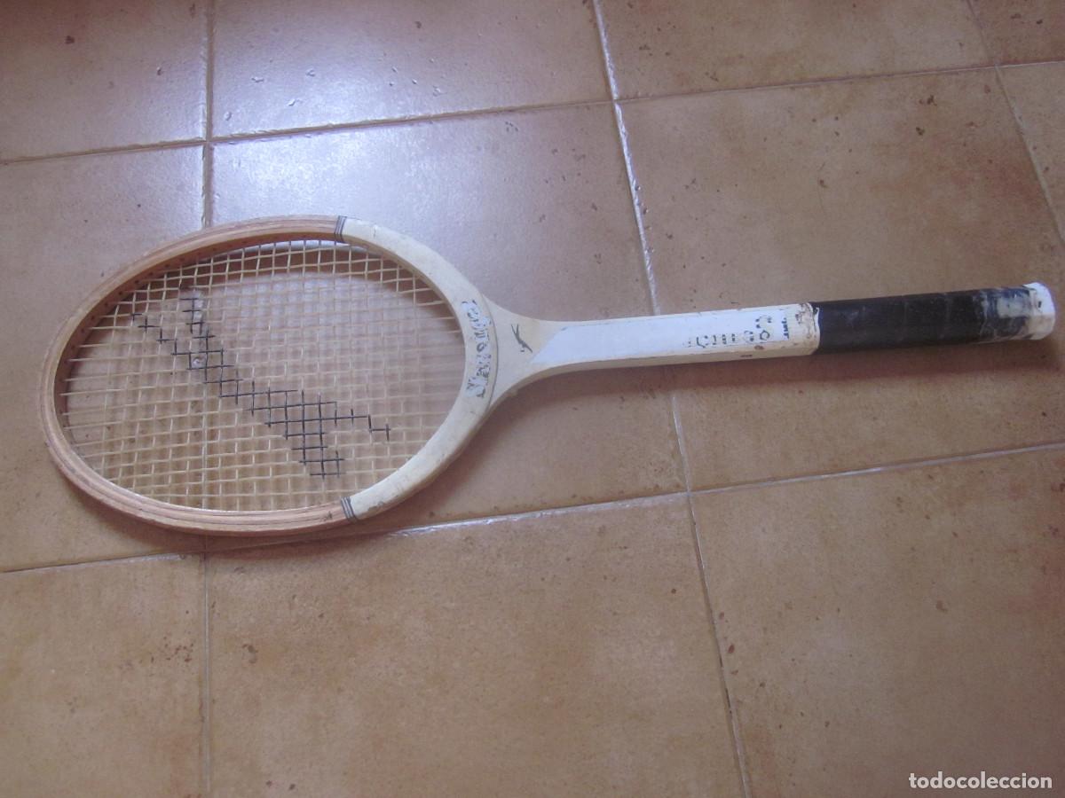 Coleccionismo deportivo: RAQUETA DE TENIS MADERA SLAZENGER - Foto 2