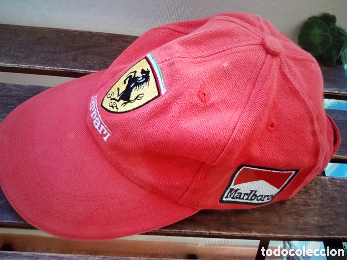 Coleccionismo deportivo: Gorra Ferrari Michael Schumacher - Foto 5