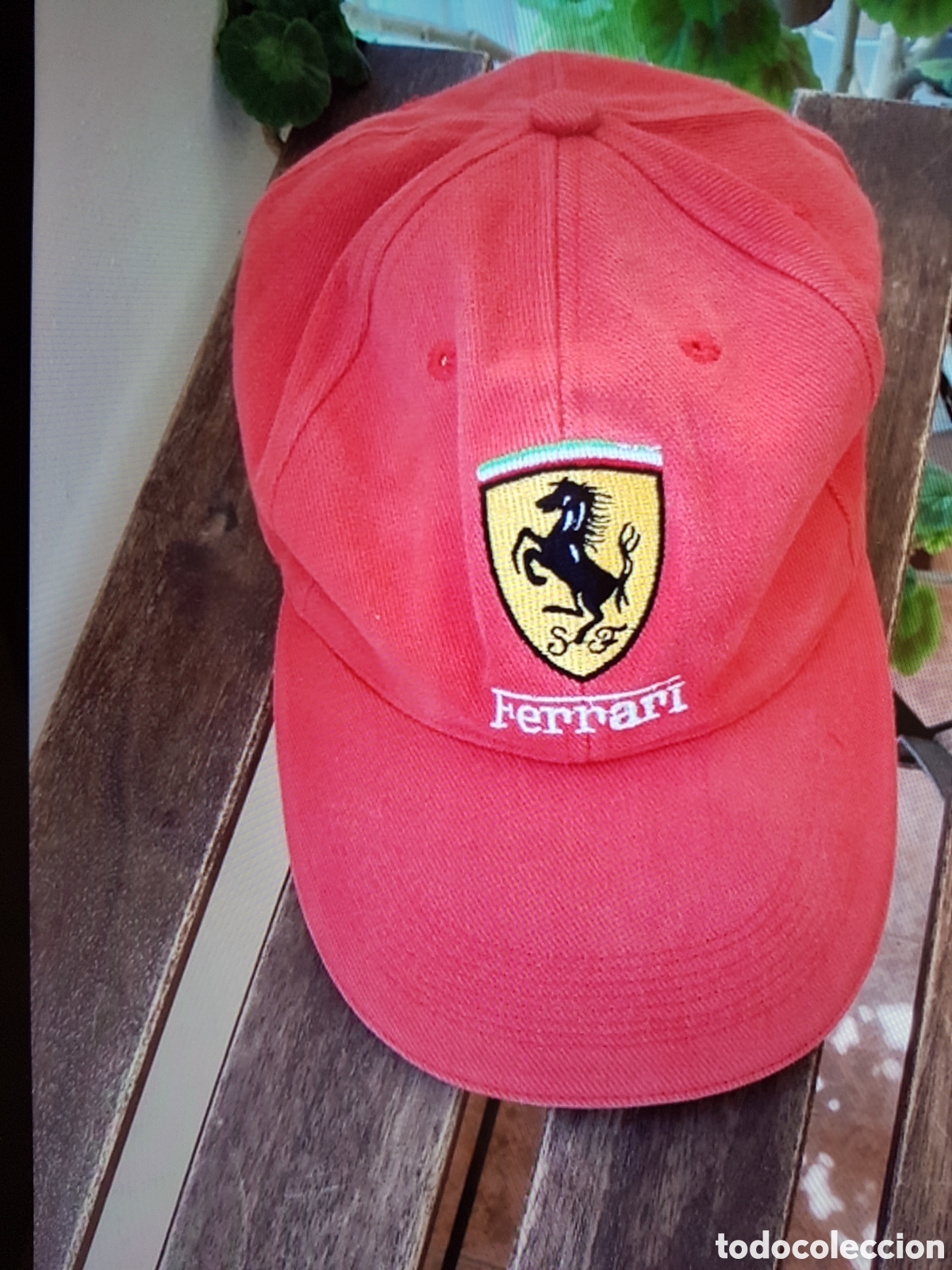 Coleccionismo deportivo: Gorra Ferrari Michael Schumacher - Foto 1