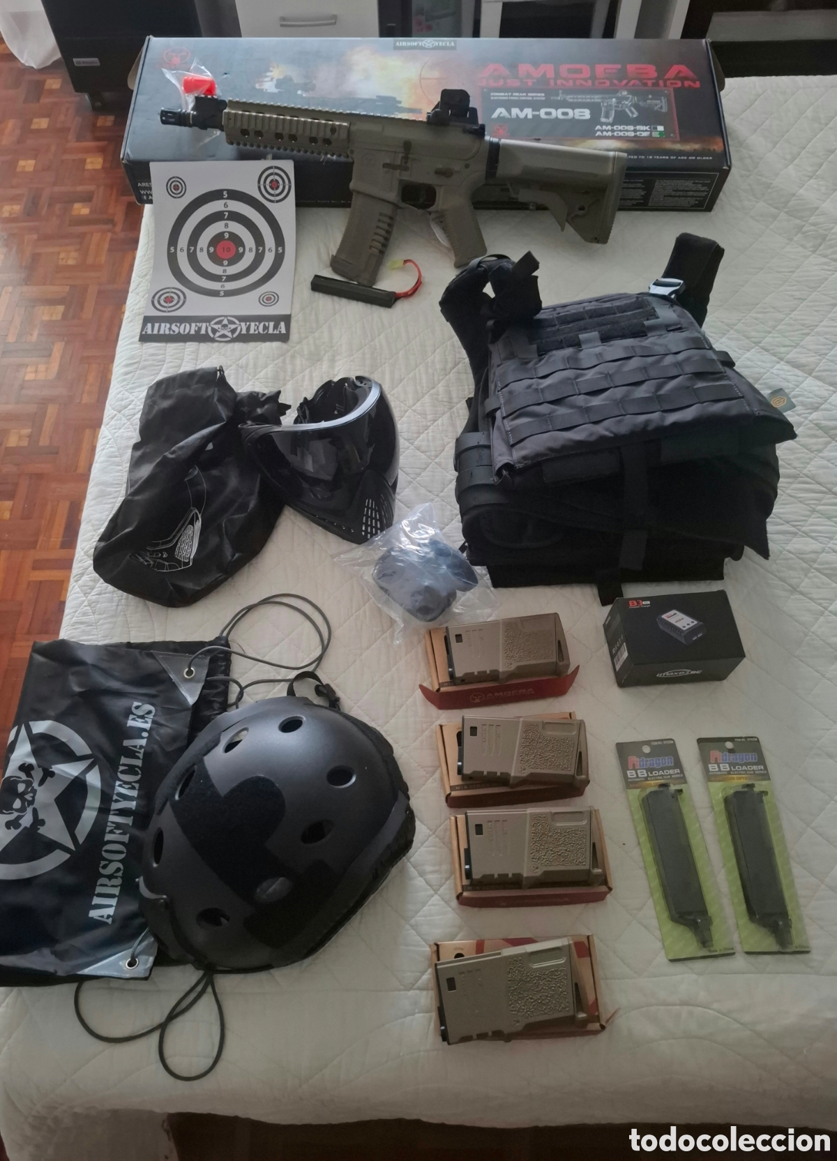 Coleccionismo deportivo: Gran lote completo de Airsoft - Foto 1