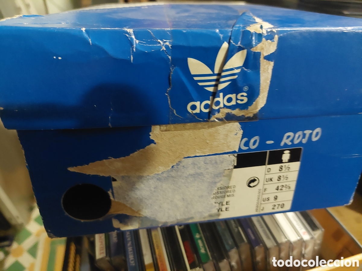 Coleccionismo deportivo: CAJA VACIA ADIDAS VINTAGE - Foto 3