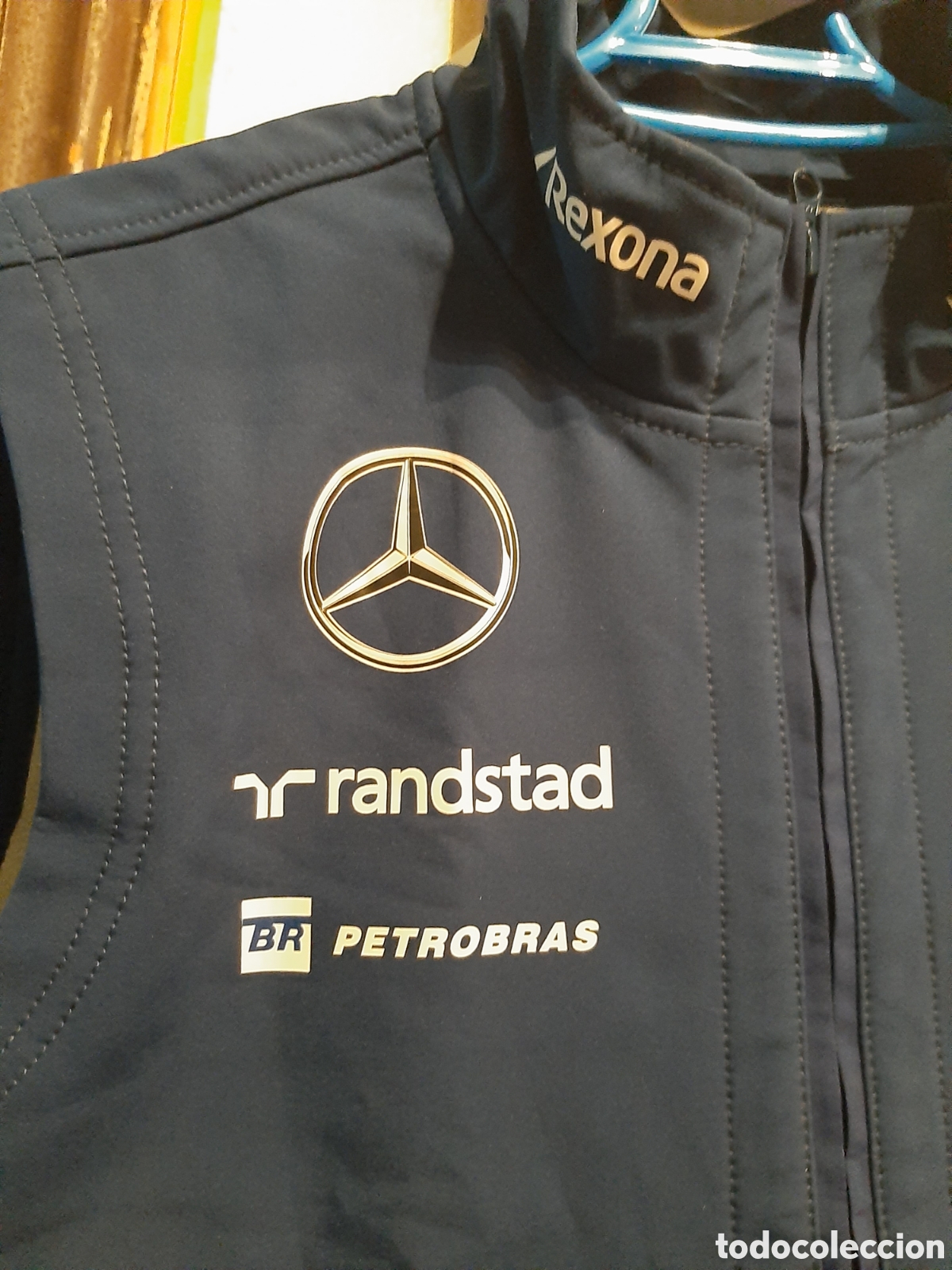 Coleccionismo deportivo: Chaleco oficial Williams Martini Racing F1 Team - Foto 2