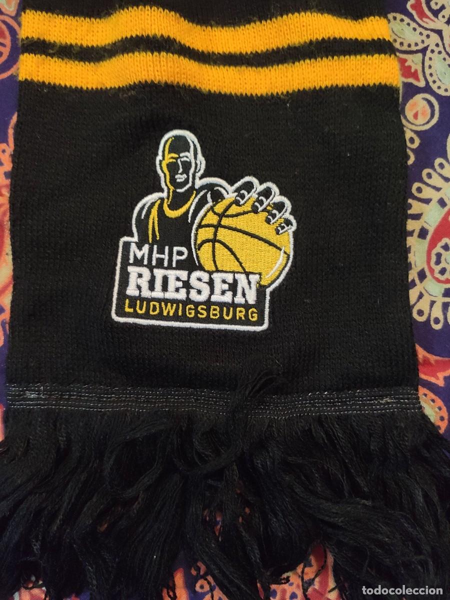 Coleccionismo deportivo: Bufanda Basket Riesen Ludwigsburg Scarf - Foto 1