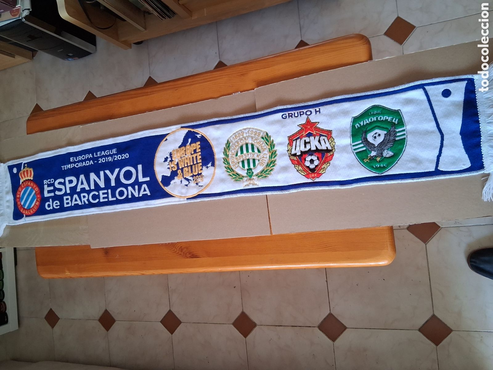 Coleccionismo deportivo: RCD ESPANYOL. EUROPA LEAGUE 2020 - Foto 1