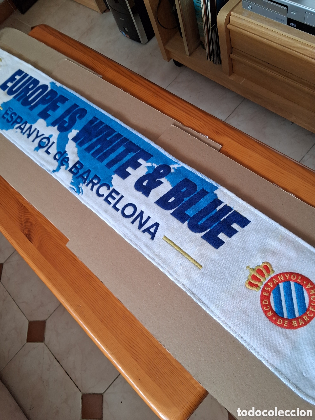 Coleccionismo deportivo: RCD ESPANYOL. BUFANDA 2019 - Foto 1
