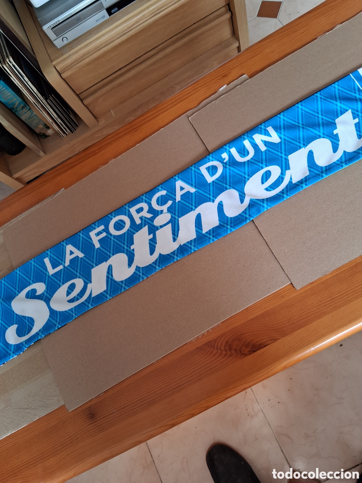 Coleccionismo deportivo: RCD ESPANYOL. BUFANDA. - Foto 3