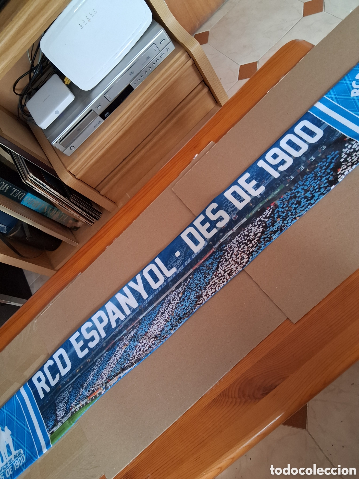 Coleccionismo deportivo: RCD ESPANYOL. BUFANDA. - Foto 9