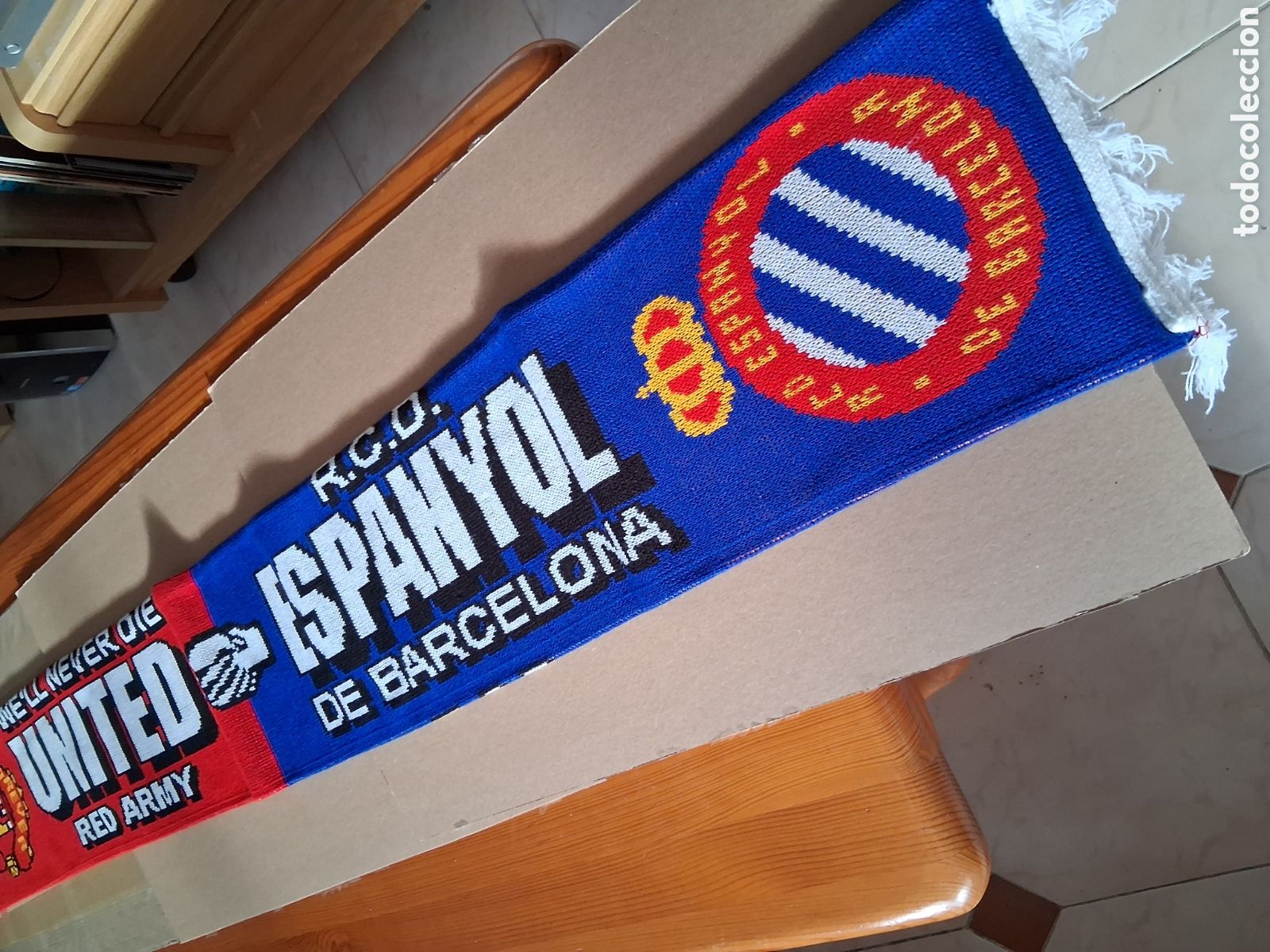 Coleccionismo deportivo: RCD ESPANYOL. HOMENAJE. SOLSKJAER. - Foto 3