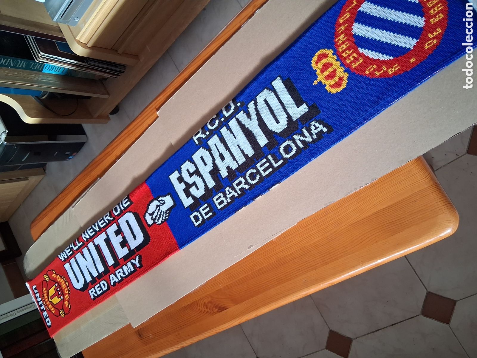 Coleccionismo deportivo: RCD ESPANYOL. HOMENAJE. SOLSKJAER. - Foto 1