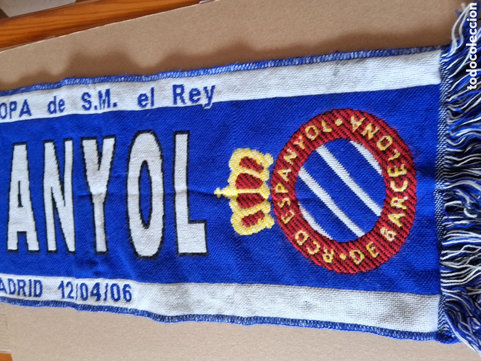 Coleccionismo deportivo: RCD ESPANYOL. FINAL COPA DEL REY 2006 - Foto 5