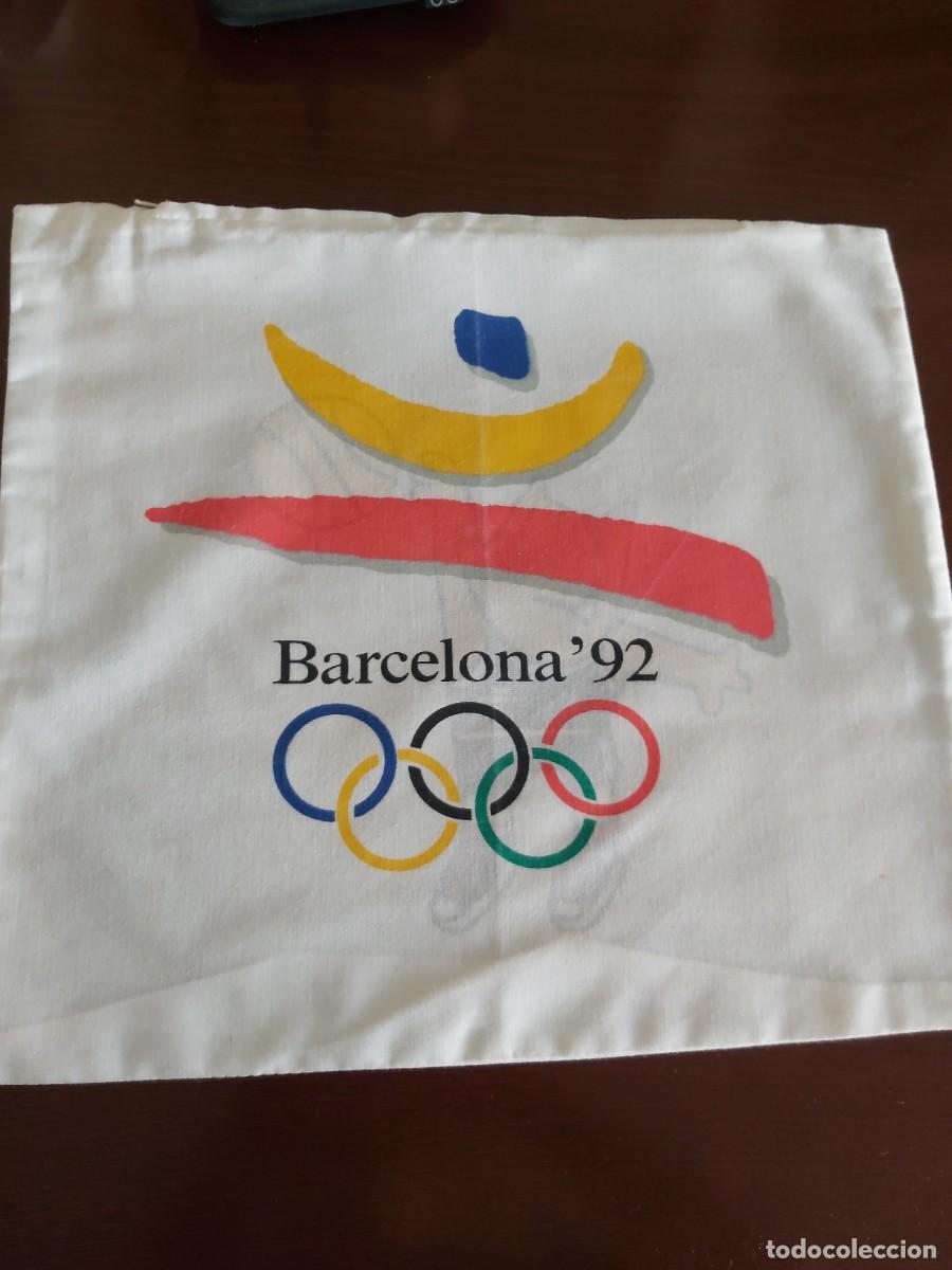 Coleccionismo deportivo: Fundas coj&iacute;n Barcelona 92 - Foto 4