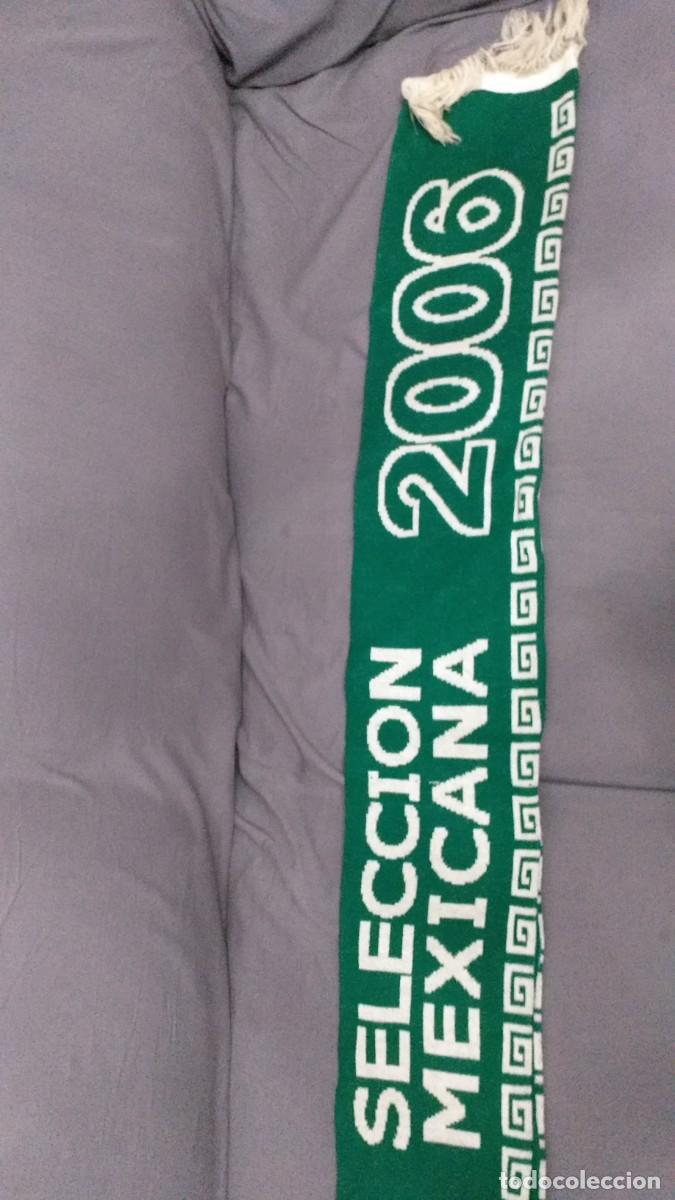 Coleccionismo deportivo: Antigua Bufanda de la SELECCI&Oacute;N MEXICANA. A&Ntilde;O 2006 - Foto 1