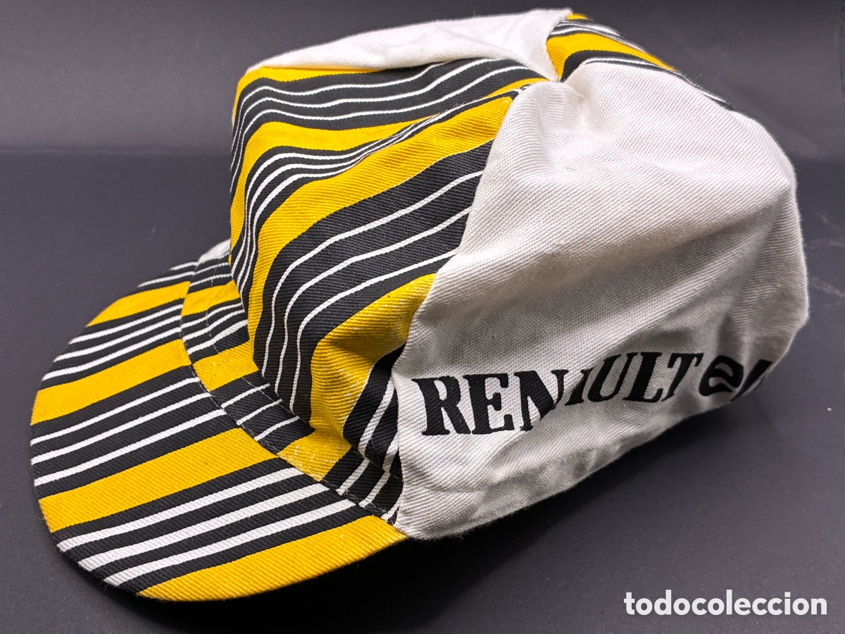 Coleccionismo deportivo: ANTIGUA GORRA CICLISTA ORIGINAL EQUIPO RENAULT ELF - Foto 3