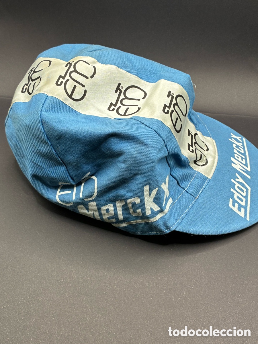 Coleccionismo deportivo: ANTIGUA GORRA CICLISTA ORIGINAL EQUIPO EDDY MERCKX - Foto 2