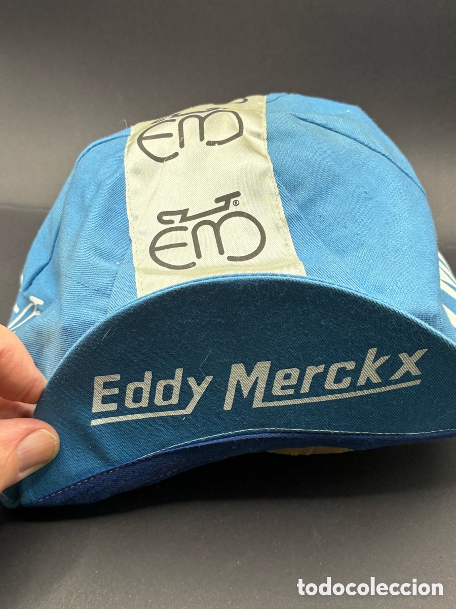 Coleccionismo deportivo: ANTIGUA GORRA CICLISTA ORIGINAL EQUIPO EDDY MERCKX - Foto 3