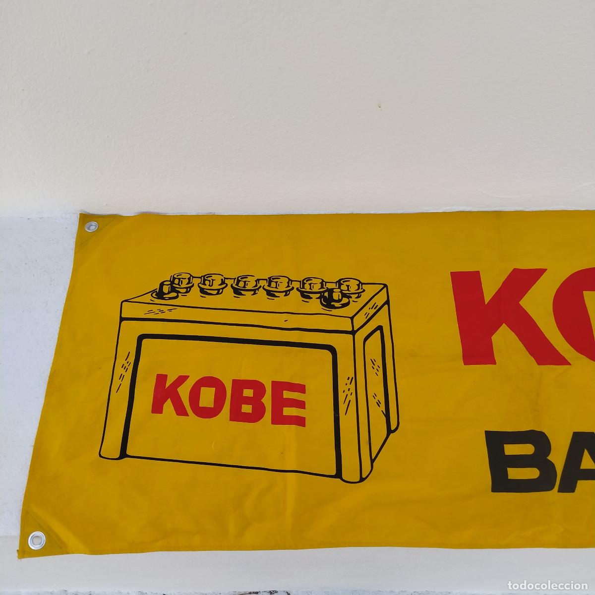 Coleccionismo deportivo: BANDERA DE KOBE BATTERY - Foto 3
