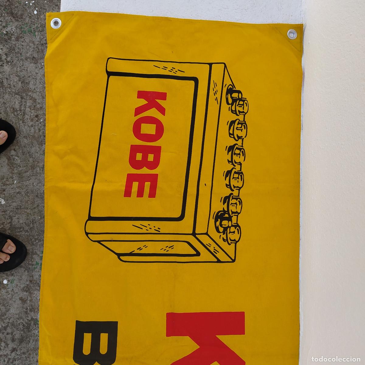 Coleccionismo deportivo: BANDERA DE KOBE BATTERY - Foto 4