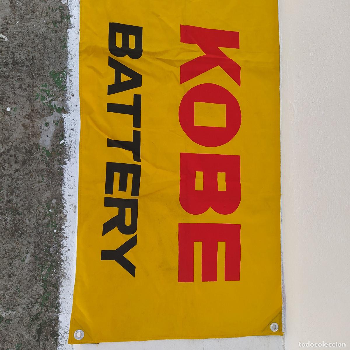 Coleccionismo deportivo: BANDERA DE KOBE BATTERY - Foto 5