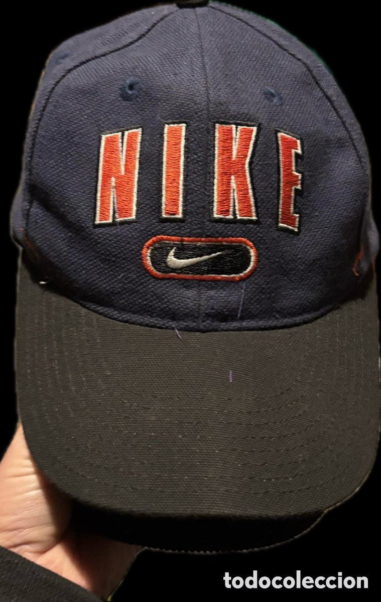 Coleccionismo deportivo: Gorra NIKE vintage a&ntilde;os 90 - Foto 1