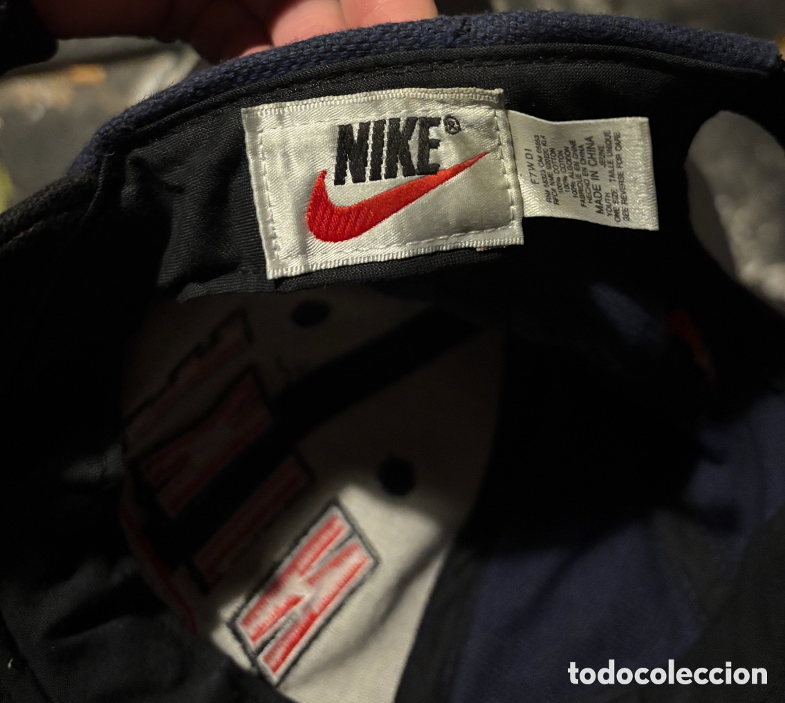 Coleccionismo deportivo: Gorra NIKE vintage a&ntilde;os 90 - Foto 3