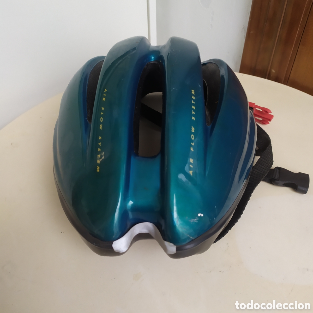 Coleccionismo deportivo: Casco para bicicleta marca Soffac, talla 95 - Foto 4
