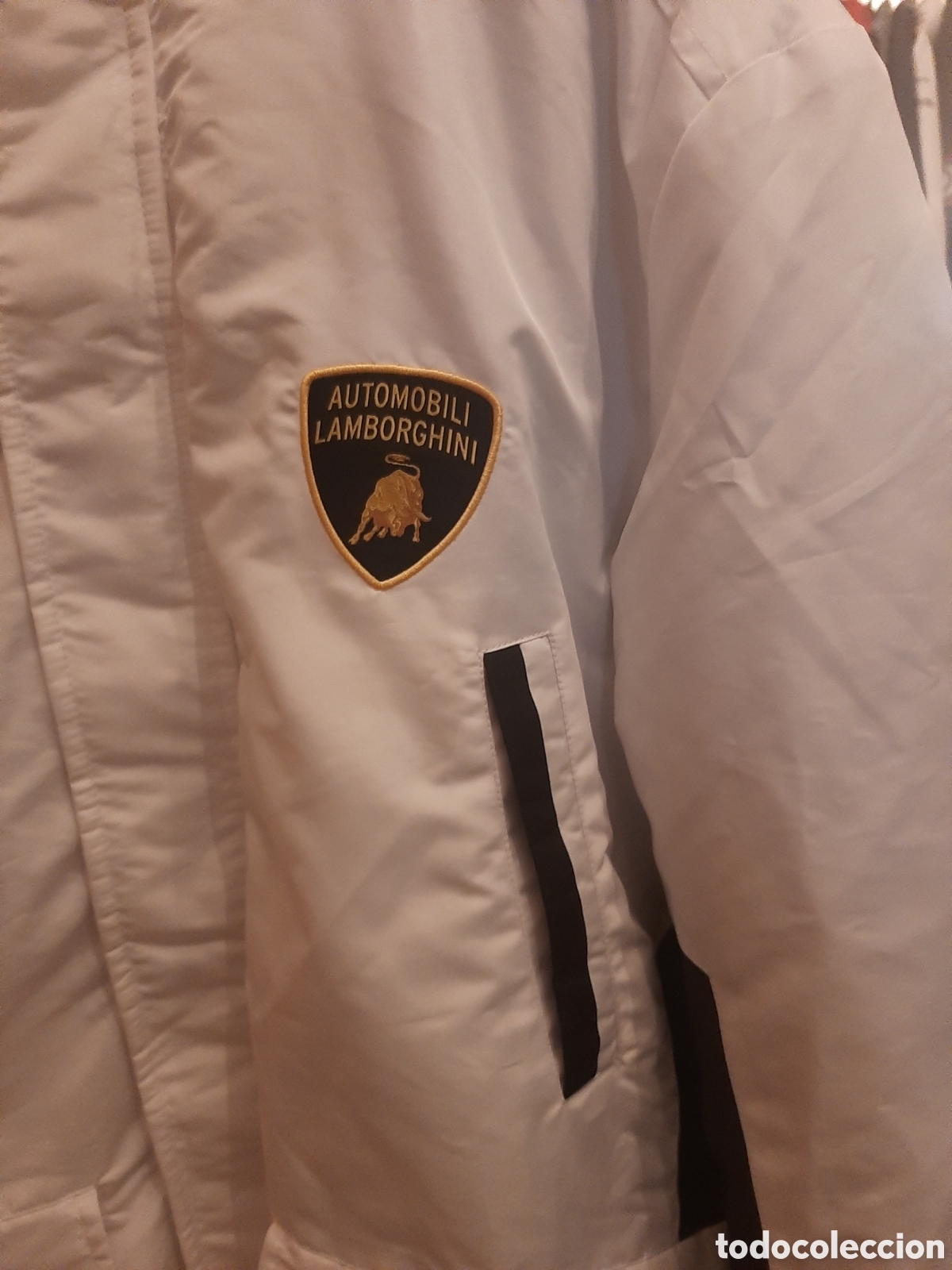 Coleccionismo deportivo: Chaqueta invierno instructores oficial Lamborghini - Foto 4