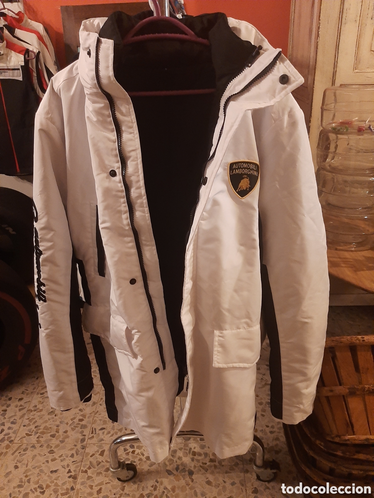 Coleccionismo deportivo: Chaqueta invierno instructores oficial Lamborghini - Foto 10