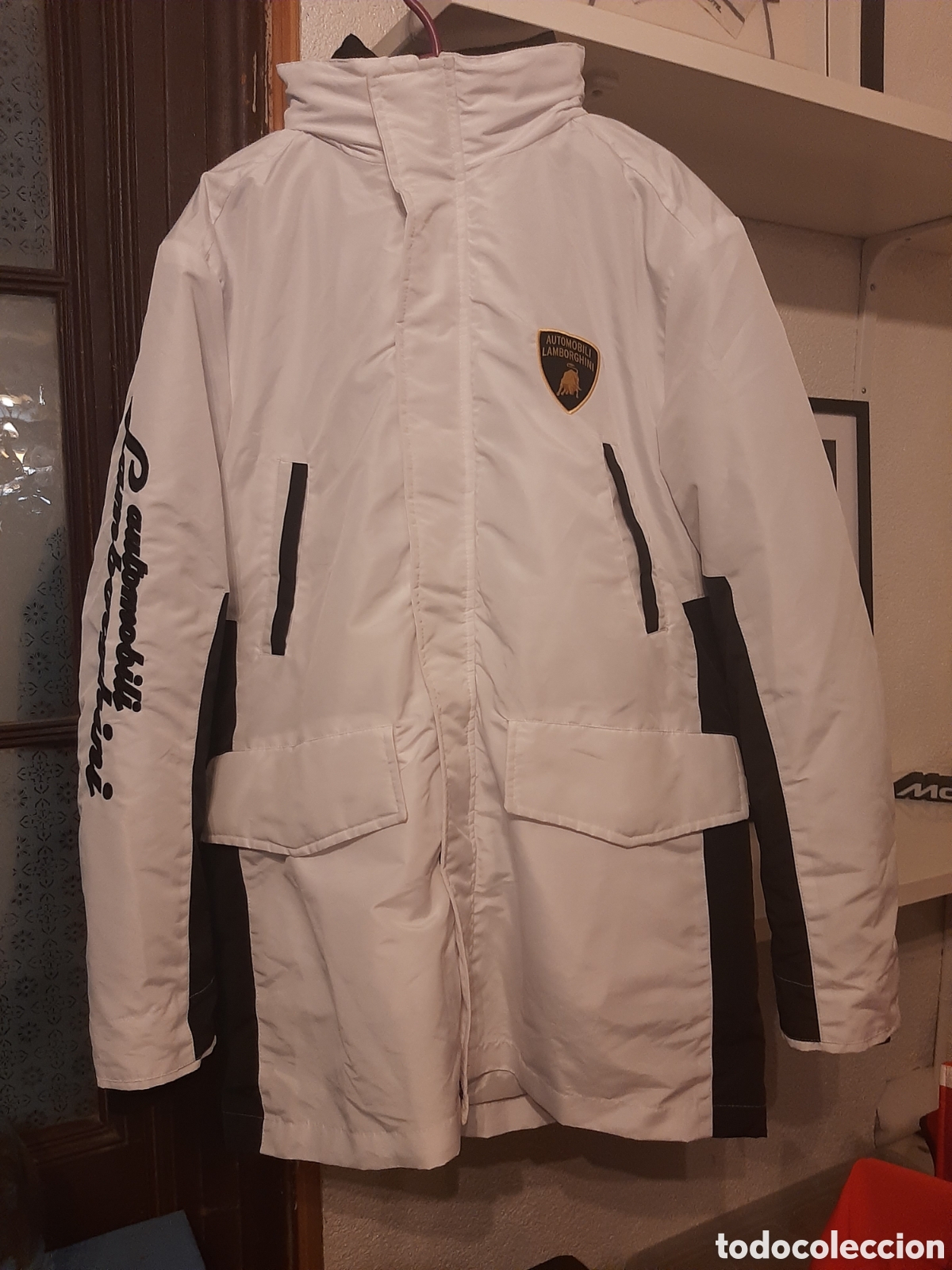 Coleccionismo deportivo: Chaqueta invierno instructores oficial Lamborghini - Foto 11