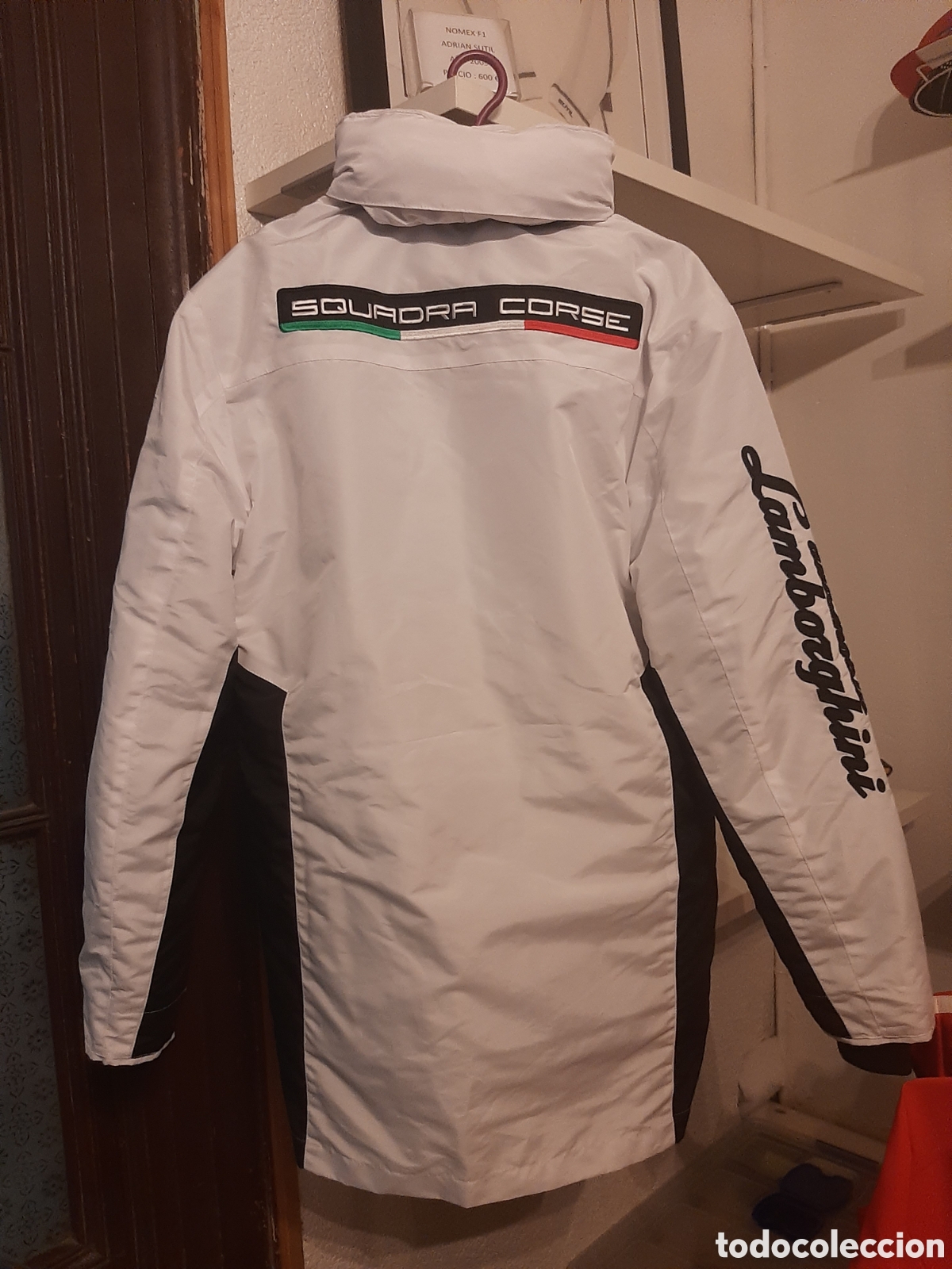 Coleccionismo deportivo: Chaqueta invierno instructores oficial Lamborghini - Foto 12