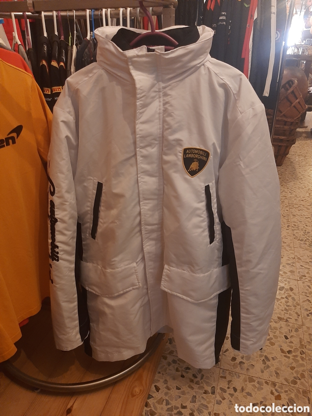 Coleccionismo deportivo: Chaqueta invierno instructores oficial Lamborghini - Foto 1