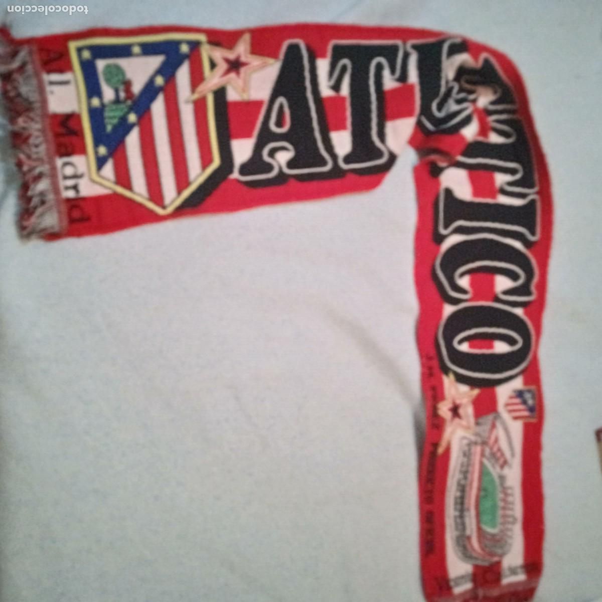 Coleccionismo deportivo: BUFANDA ATL&Eacute;TICO DE MADRID - Foto 1