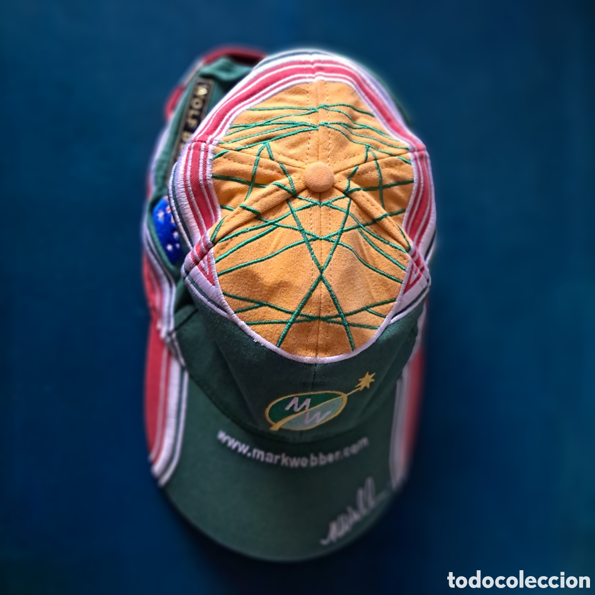 Coleccionismo deportivo: GORRA F-1 MARK WEBBER COLECCI&Oacute;N - Foto 5