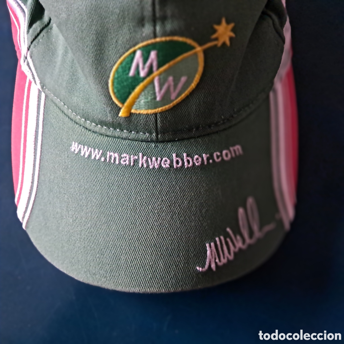 Coleccionismo deportivo: GORRA F-1 MARK WEBBER COLECCI&Oacute;N - Foto 9
