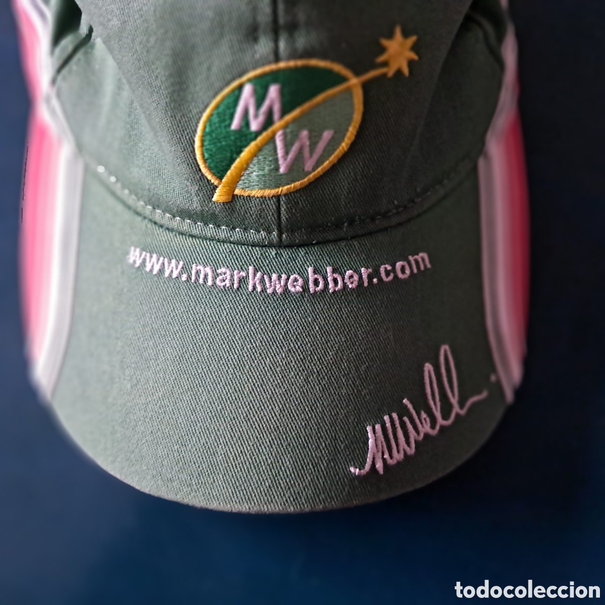 Coleccionismo deportivo: GORRA F-1 MARK WEBBER COLECCI&Oacute;N - Foto 1