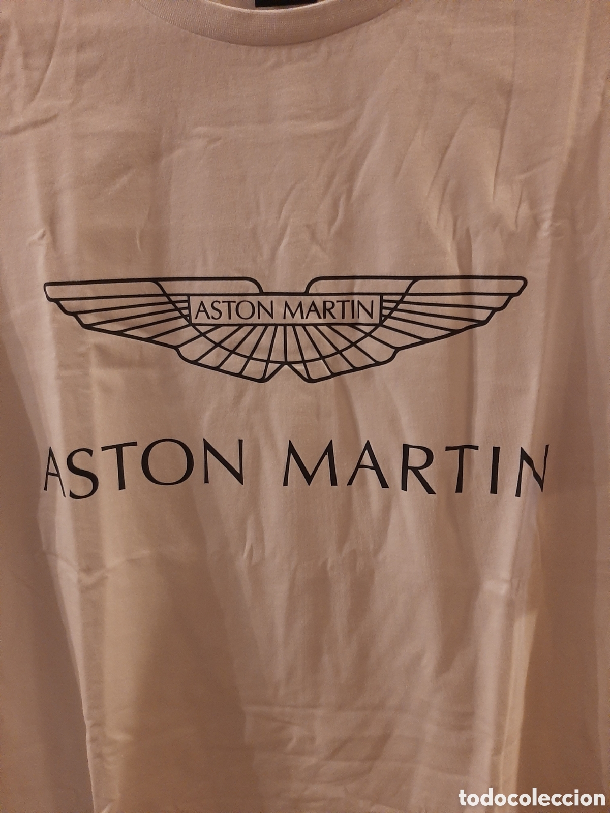 Coleccionismo deportivo: Camiseta oficial Aston Martin Hackett - Foto 2
