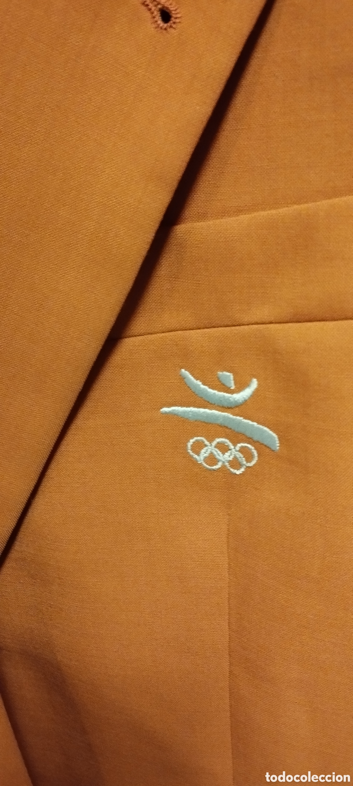 Coleccionismo deportivo: Chaqueta de arbitro de pista Olimpiadas de Barcelona 92 - Foto 4