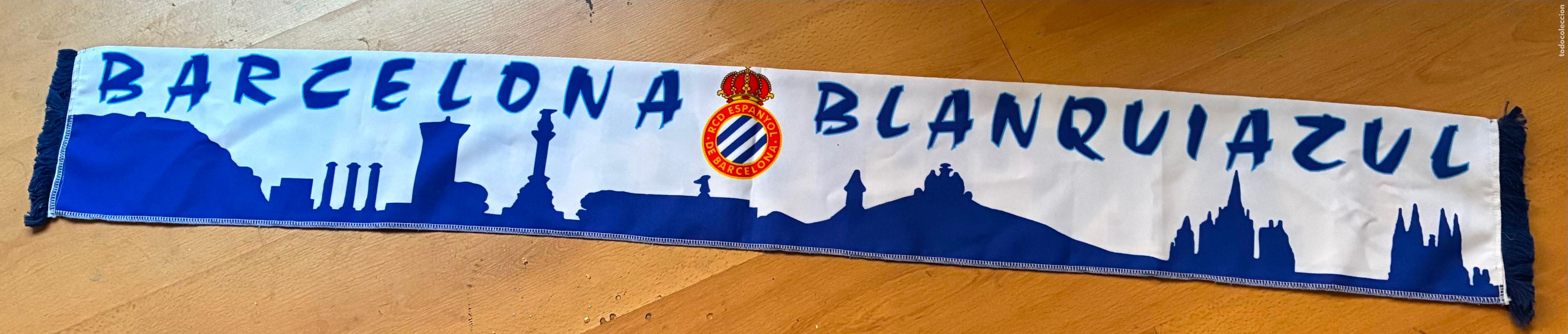 Coleccionismo deportivo: ANTIGUA BUFANDA SCARF, ANTICULE, ESPA&Ntilde;OL - Foto 2