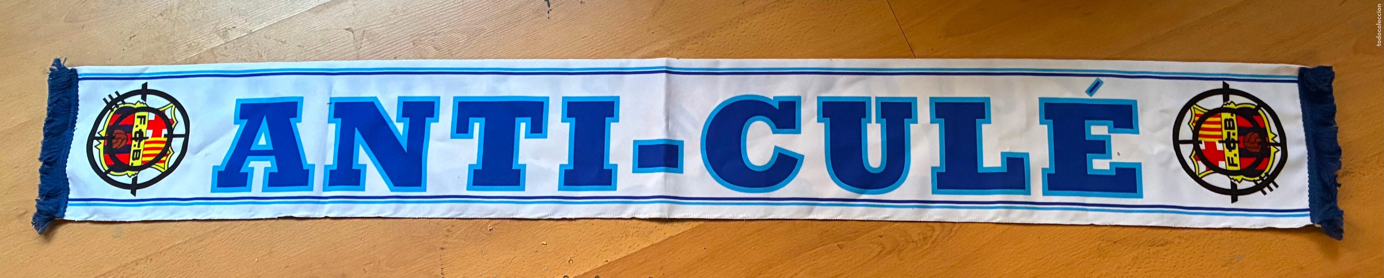 Coleccionismo deportivo: ANTIGUA BUFANDA SCARF, ANTICULE, ESPA&Ntilde;OL - Foto 1